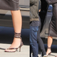 Is This Shoe OK? Bottega Veneta's Snake Print Wraparound High-Heel Sandals